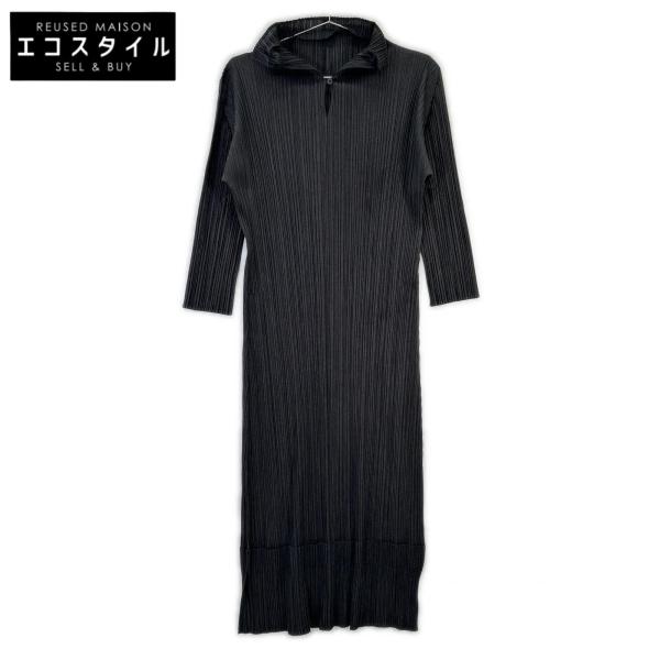 PLEATS PLEASE プリーツプリーズ PP51-JH187 グレー プリーツ 7分袖