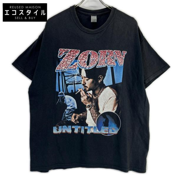 ブラック ZORN 横浜アリーナ 汚名返上 UNTITLED ラップTシャツ XL