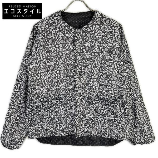 Engineered Garments エンジニアードガーメンツ ナイロン 花柄×スモールドット リバーシブル ジャケット S Engineered Garments（エンジニアド ガーメンツ） エンジニアード