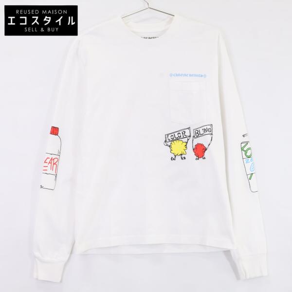 国内正規 Chrome heartsクロムハーツｘMATTY BOY マッティボーイ2990-304-6061 Retro Cycle L/S Tee 長袖カットソー S メンズ