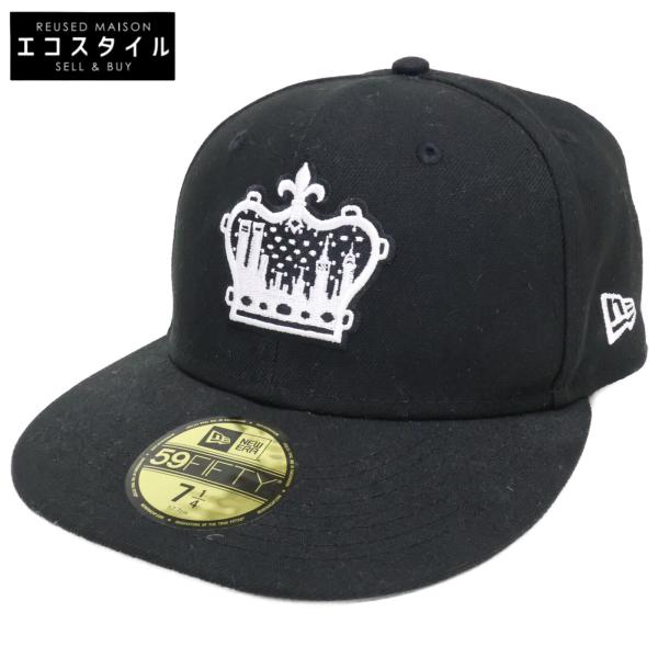 美品 Supreme シュプリーム King of New York New Era Cap キングオブニューヨーク ニューエラ キャップ 帽子 57.7cm メンズ