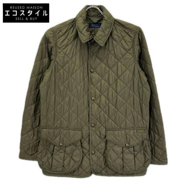 POLObyRalphLauren ポロラルフローレン カーキ スナップボタン チン