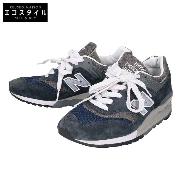NEW BALANCE ニューバランス U997NY Made in USA 997 Core ローカットスニーカー 25 ネイビー メンズ