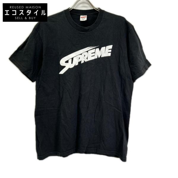 Supreme シュプリーム 23FW ブラック Mont Blanc 半袖Tシャツ ブラック M トップス コットン メンズ 中古