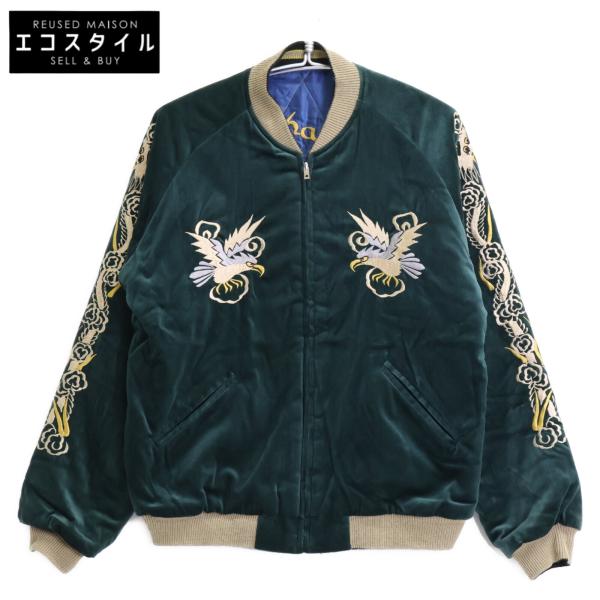 TOYO 東洋 CloverLeaf 別珍 スカジャン キルティング ジャケット wine-king_2777700000002232