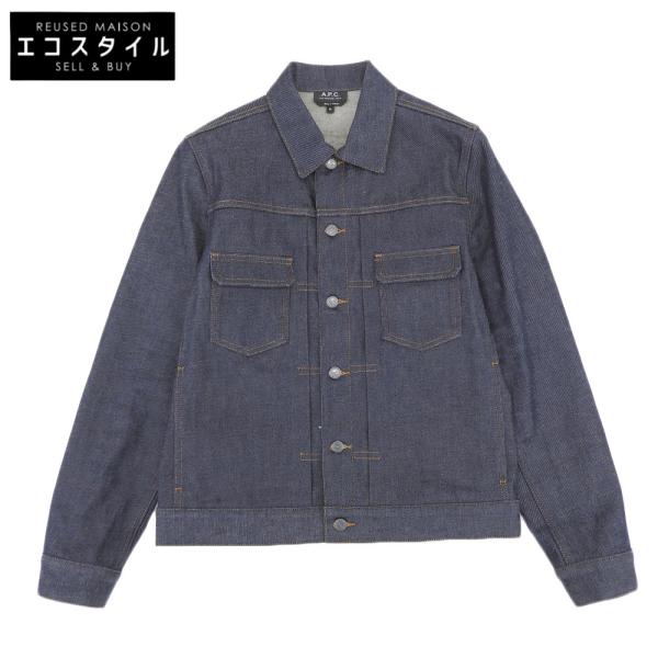 A.P.C セルビッジデニムジャケット 美品 A.P.C アーペーセー セルビッチ デニムジャケット メンズ