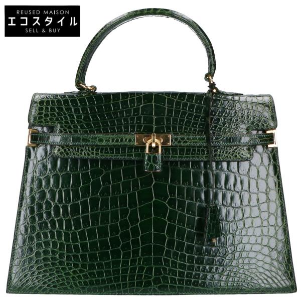 MORABITO（モラビト） クロコダイル ダイヤ スカラ34 ハンドバッグ