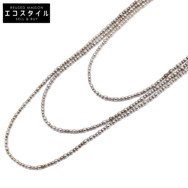 JURGEN LEHL ヨーガンレール シルバービーズ ロング ネックレス