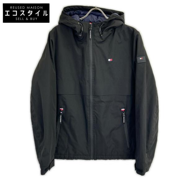  トミーヒルフィガー 1522351 ブラック 中綿 マウンテンパーカー S TOMMY HILFIGER トミーヒルフィガー 1522351 ブラック 中綿 マウンテン