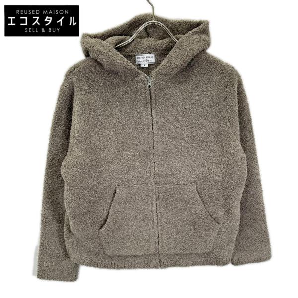 BAREFOOT DREAMS ベアフットドリームス ×ロンハーマン SZWCC21428 ベージュ ジップパーカー グレー S ジャケット ポリエステル レディース 中古