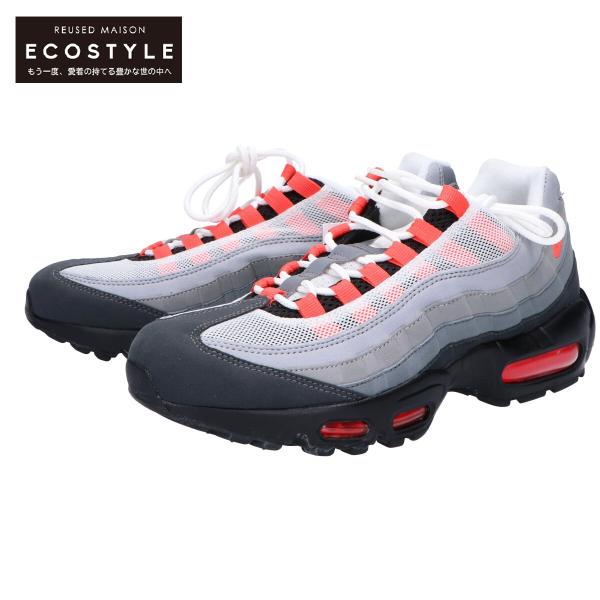 新品同様/ NIKE ID ナイキ 818592-991 AIR MAX 95 エアマックス95 シューズ 27 SOLAR RED メンズ