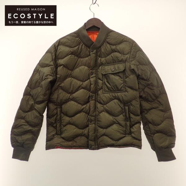 MONCLER 正規品美品ダウンコートカーキ ジェルボアー最終価格！！保存袋付き MONCLER（モンクレール） MONTRIOND ブランドオフ ナイロン ダウン