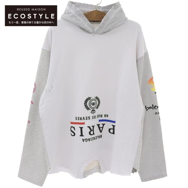 BALENCIAGA 未使用 22AW Upside Down Hoodie wine-king_2877100000014250