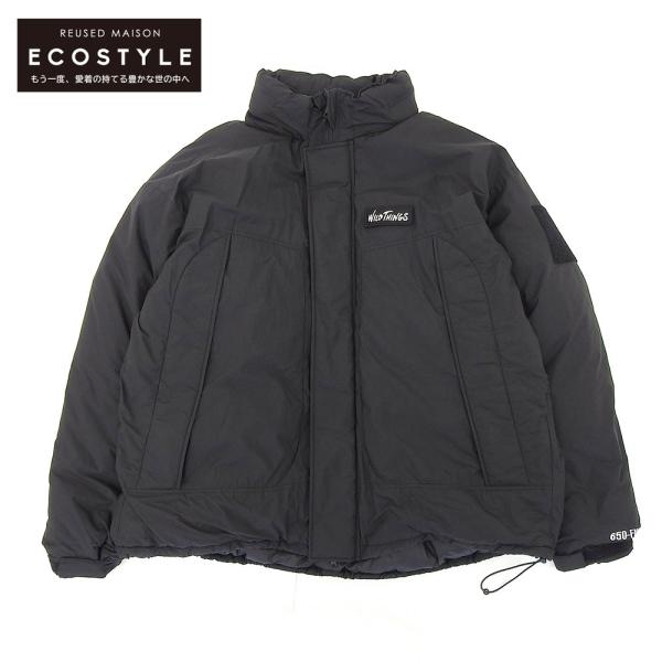 WILDTHINGS / ダウンジャケット/L/ナイロン/KHK/無地/WT21577SN-DI wine-king_2877100000014326