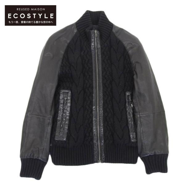 HUGO BOSS ヒューゴボス リバーシブルレザージャケット レザーブルゾン wine-king_2877100000014676