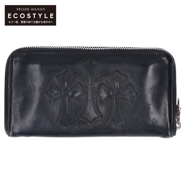 CHROME HEARTS クロムハーツ　REC F ZIP 3　長財布 CHROME HEARTS(クロムハーツ) REC F ZIP 3セメタリー クロス