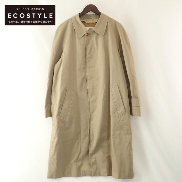 新品同様✨　アクアスキュータム　ステンカラーコート　ライナー　ベージュ　38 Aquascutum（アクアスキュータム） 英国製/ コットン チェックライナー