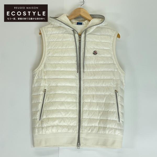 MONCLER（モンクレール） 15年 ホワイト MAGLIA GILET GILET フード