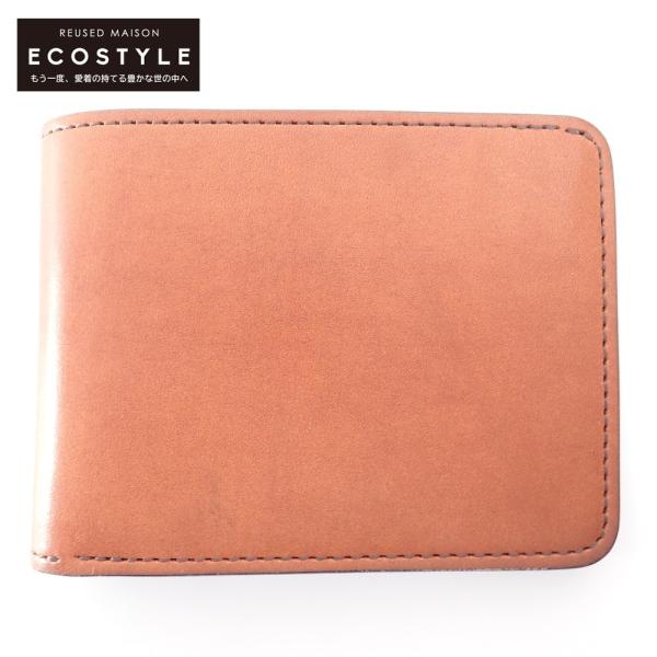 ほぼ未使用 ワイルドスワンズ FULL GRAIN BRIDLE WINGS 二つ折り純札《ウィングス》フルグレインブライドル｜WILDSWANS