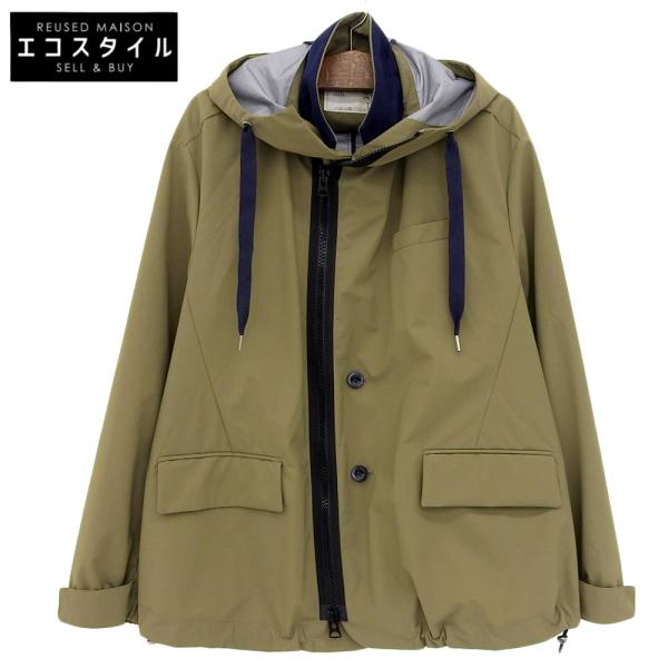サカイsacai ナイロンボンディングフードブルゾン23-03053M サカイsacai ナイロンボンディングフードブルゾン23-03053M
