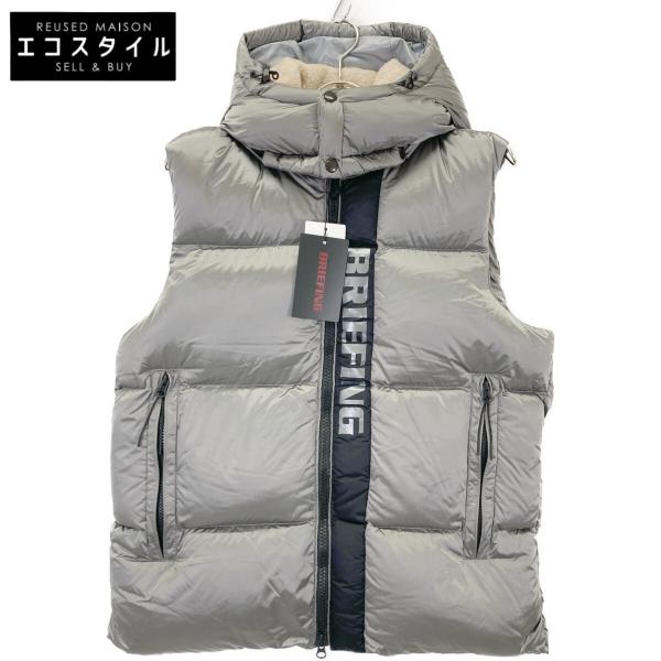 BRIEFING ブリーフィング BRG243MB9 グレー LIMONTA DOWN PARKA VEST M