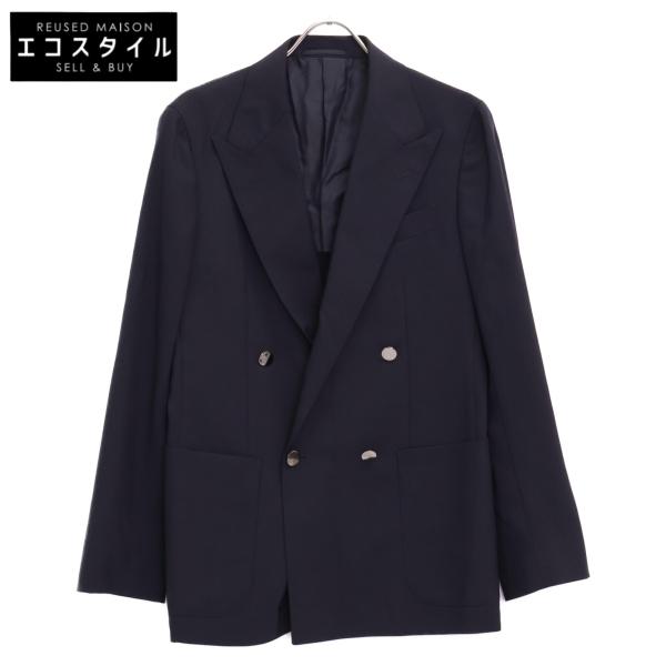 ユナイテッドアローズ　ポーラー ダブルブレスト 6ボタンスーツ　美品　46 UNITED ARROWS 美品/23年製 ユナイテッドアローズ 1122-110-6054