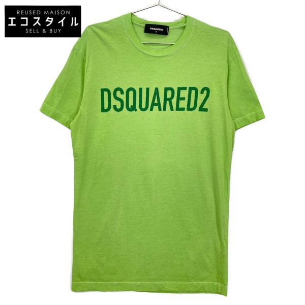 DSQUARED2 ディースクエアード S74GD0368 グリーン コットン T
