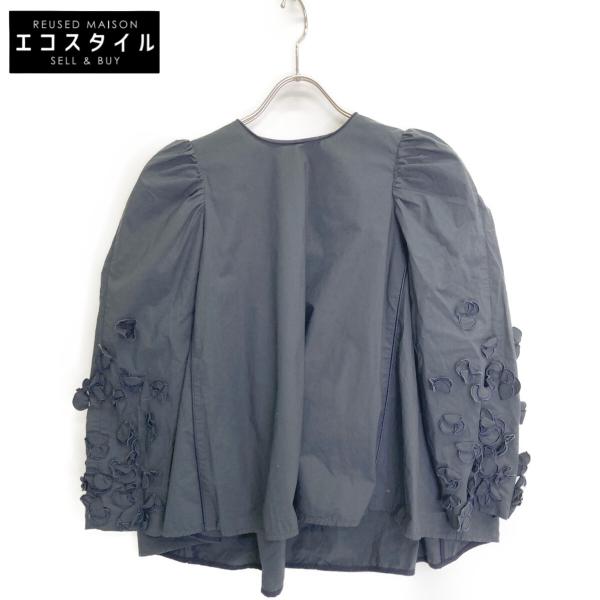 shirocon シロコン SC2121-008AW ネイビー パフューム ブラウス 36