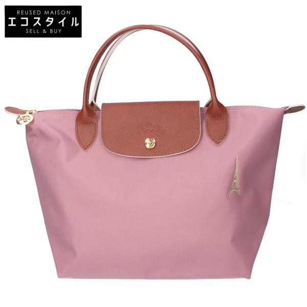 ロンシャンレザーバッグ大 LONGCHAMP 【未使用 超美品】 ロンシャン ハンドバッグ ボストン