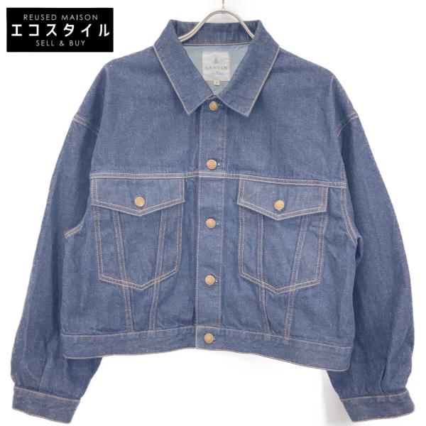 ランバンオンブルー　ジャケット ビッグカラーデニムジャケット|LANVIN en Bleu | LANVIN en Bleu