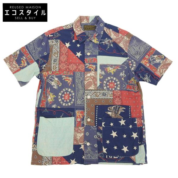 RRL ダブルアールエル LIMITED EDITION コットン リネン パッチワーク