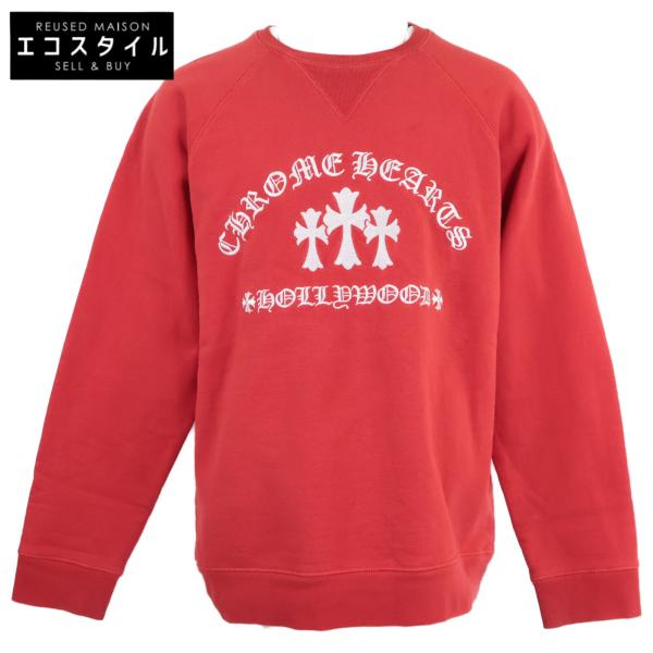 Chrome Hearts クロムハーツ SAILIN ON CREWトリプルクロスロゴ刺繍