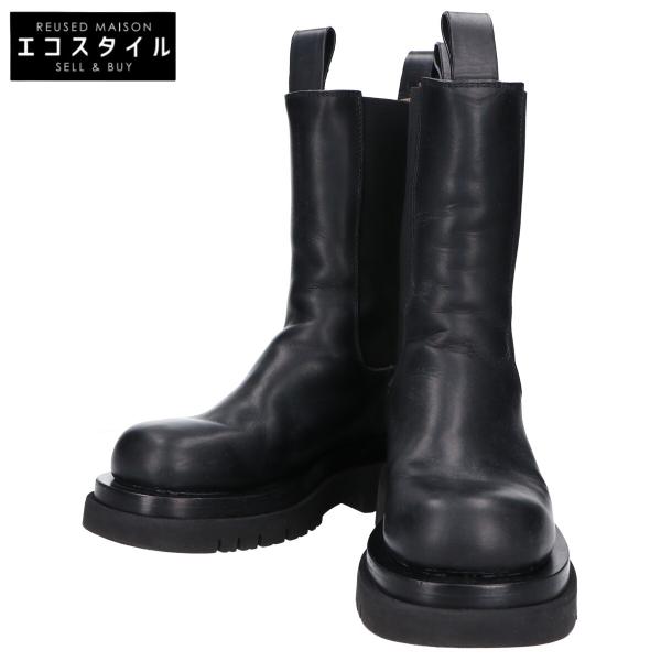 美品　BOTTEGA VENETA ラグ　サイドゴアブーツ　チェルシーブーツ BOTTEGA VENETA ボッテガヴェネタ 592045 ザ・ラグ チェルシー