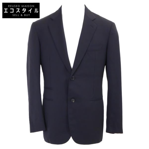 美品/国内正規 HERMES エルメス G19821 チェック ウール テーラード