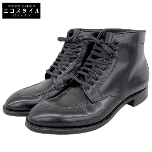 ALDEN（オールデン） 美品 コードバン モックブーツ メンズ ブラック