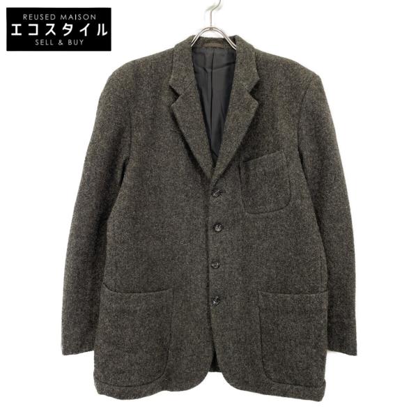 [田中オム]コムデギャルソンオム　ツィードテーラードジャケット COMMEdesGARCONS HOMME コムデギャルソンオム HJ-07013M カーキ