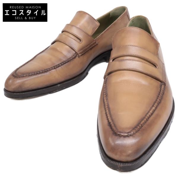 定価35,3万 ベルルッティ アンディ ローファー シューズ 8,5 初期 美品 美品 berluti ベルルッティ アンディ コインローファー シューズ 6 1/2