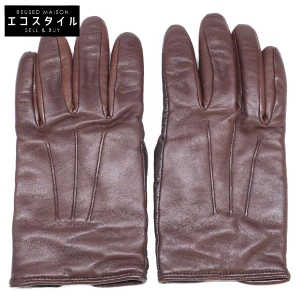 美品 MEROLA メローラ ナパレザー カシミヤライニング グローブ 7.5