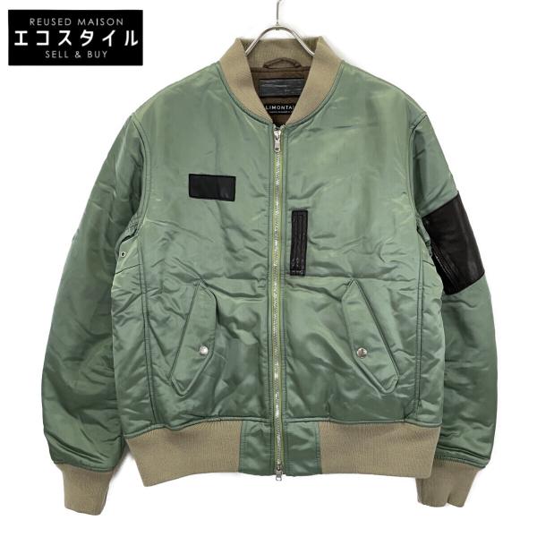 ACANTHUS アカンサス JK2202 セージグリーン リモンタ MA-1ジャケット L ACANTHUS（アカンサス） JK2202 セージグリーン リモンタ MA-1