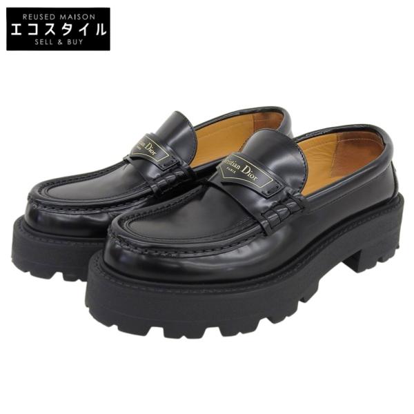 【美品】 Dior ディオール ローファー 36 wine-king_2877100000051568