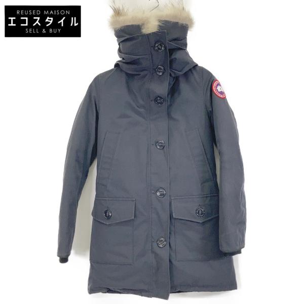 【美品】カナダグース ダウンジャケットブロンテ BRONTE 2603JL XS CANADA GOOSE（カナダグース） BRONTE ブロンテ ファー ダウン