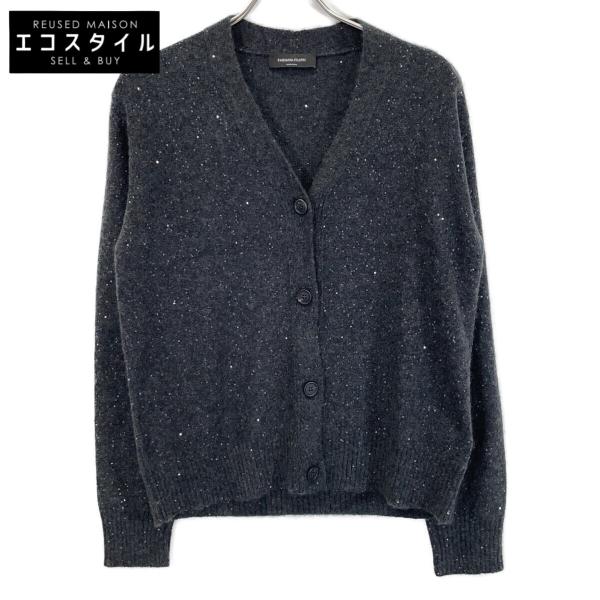 FABIANA FILIPPI ファビアーナフィリッピ グレーウール×シルク