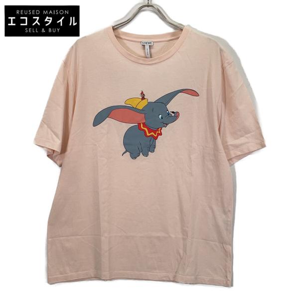 LOEWE（ロエベ） H6199590PC ×ダンボ ピンク バックロゴTシャツ ピンク