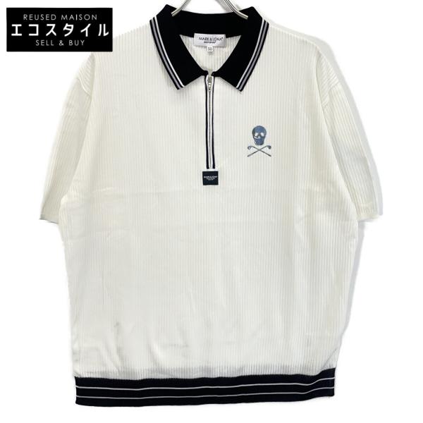 MARK&LONA（マークアンドロナ） 24年 MLM-4A-AP03 ホワイト Synth Knit