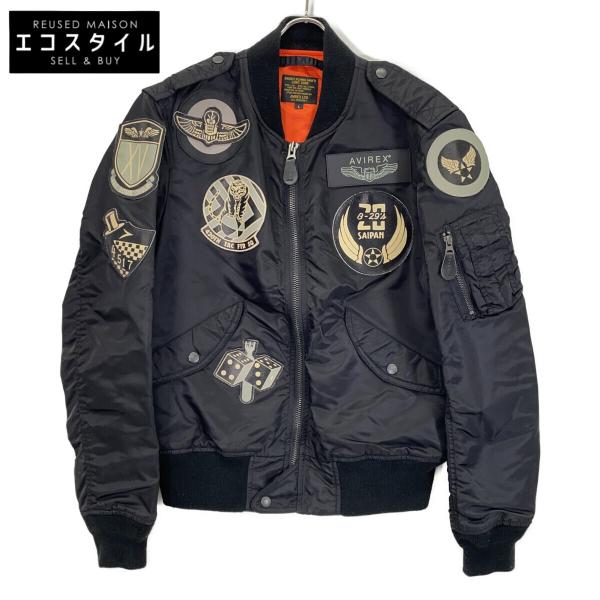 AVIREX（アヴィレックス） 6152132 ブラック L-2B フライトジャケット