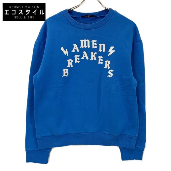 LOUIS VUITTON ルイヴィトン RM221 IHN HMY82W ブルー 22SS Amen Breakers スウェット S wine-king_2877100000052337