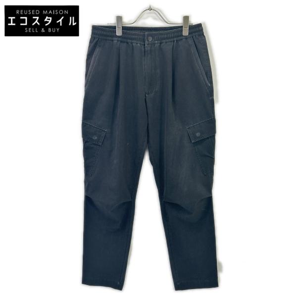 jun hashimoto ジュンハシモト ブラック 24AW PIGMENT AIRDOT カーゴパンツ 4 junhashimoto（ジュンハシモト） ブラック 24AW PIGMENT AIRDOT カーゴ