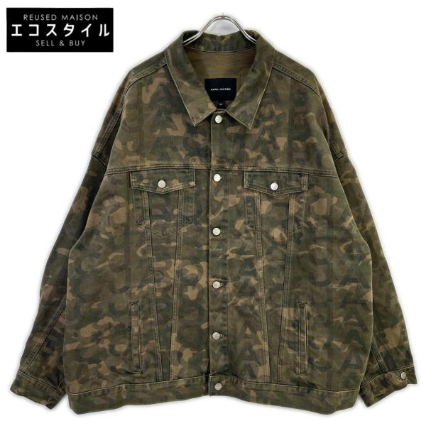 MARC JACOBS マーク ジェイコブス 2S4RJC005D07 カーキ カモフラ ビッグトラッカージャケット XL MARC JACOBS（マーク・ジェイコブス） マーク ジェイコブス