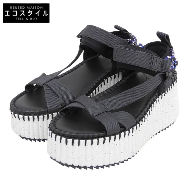 Chloe（クロエ） 美品 NAMA プラットフォームサンダル レディース