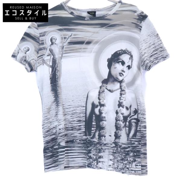 希少　Jean Paul Gaultier デザインプリントTシャツ イタリア製 Jean Paul GAULTIER HOMME ジャンポールゴルチエオム archive Buddha